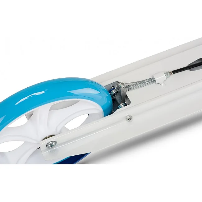 Самокат двухколесный RAZZO CITY 200 мм. алюминиевый HUL1-200 White/Blue