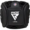 Шлем для бокса RDX T17 Aura Black Gold