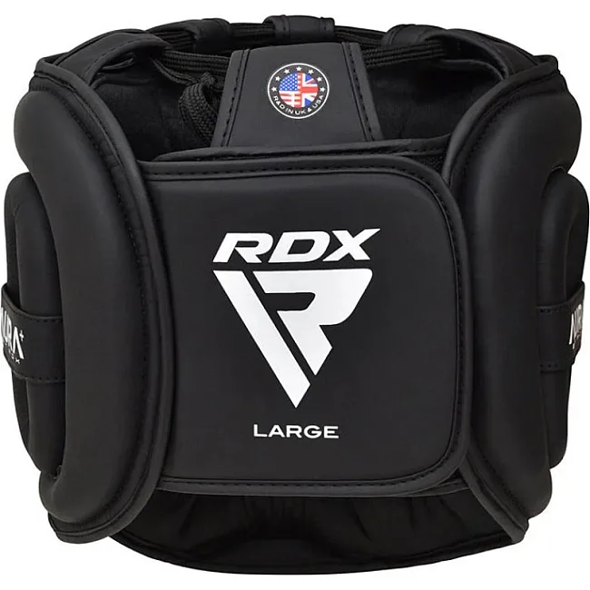 Шлем для бокса RDX T17 Aura Black Gold