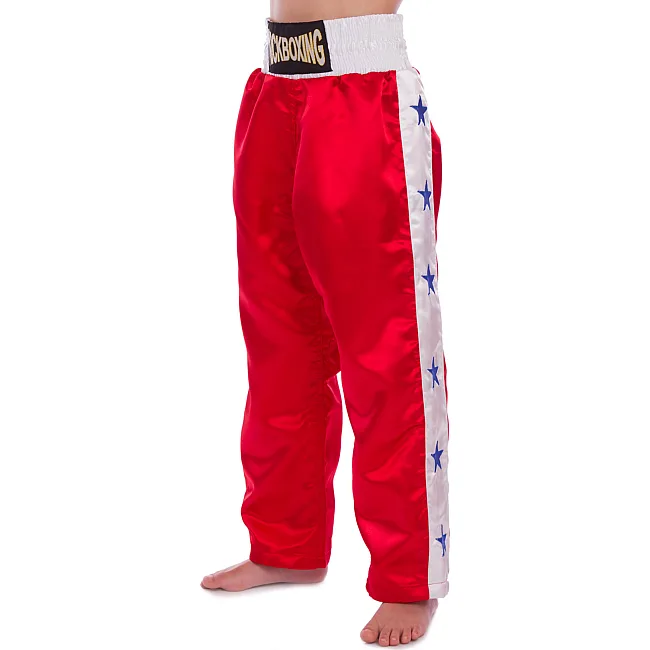 Детские штаны для кикбоксинга MATSA KICKBOXING MA-6735