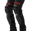 Комплект мотозащиты наколенники и налокотники BSDDP MS-4581 (Черный-красный)