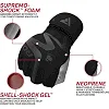 Тренировочные перчатки RDX GRAPPLING GLOVES NEOPRENE T15 черный