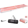 Надувной коврик Airtrack inSPORTline Airstunt 500x100x10 см, розовый