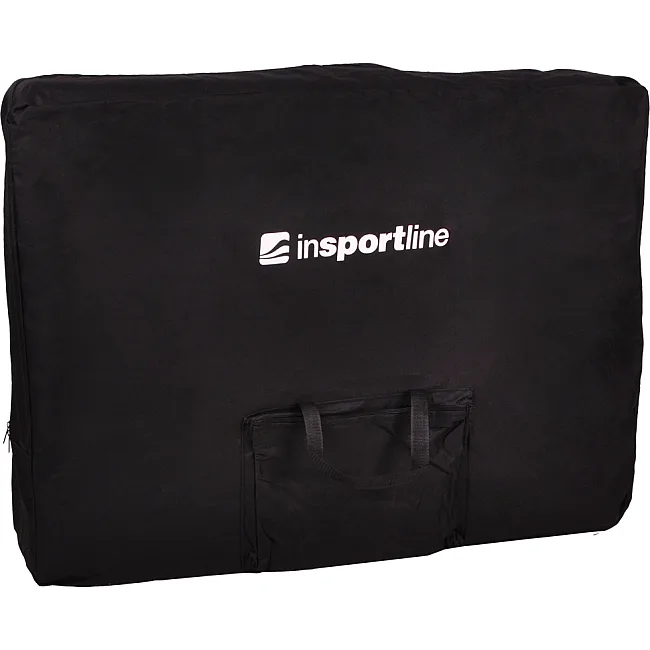 Масажний стіл inSPORTline Japane 3-Piece Wooden - біло-оранжевий