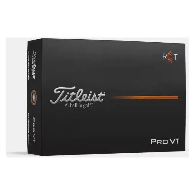 Мягкие для гольфа Titleist Pro V1 RCT 12 шт, белые