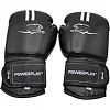 Боксерские перчатки PowerPlay 3016 Contender Черно-Белые