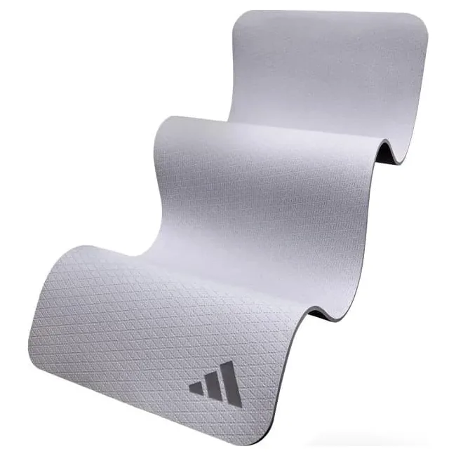 Коврик для йоги ADIDAS Yoga Mat серый 183 х 61 х 1 см