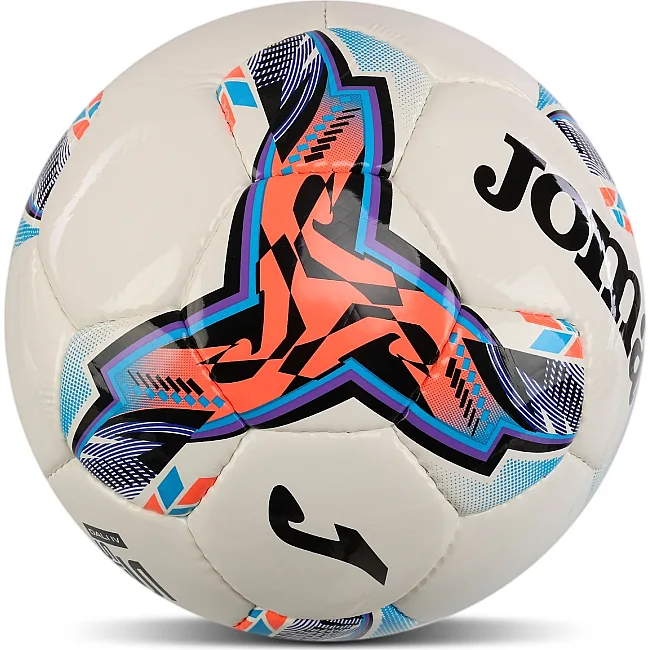Футбольний м'яч JOMA DALI IV 401954-219-T5 (Білий-помаранчевий)