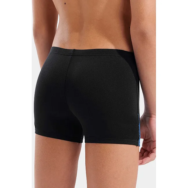 Плавки-шорты для мальчиков Arena GRAPHIC SWIM SHORT черный, бирюзовый (для детей)