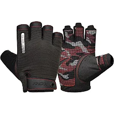 Перчатки для фитнеса RDX T2 Half Red