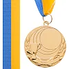 Заготовка медали спортивной с лентой SP-SPORT
 PLUCK C-4844 ø5см (Золотой)
