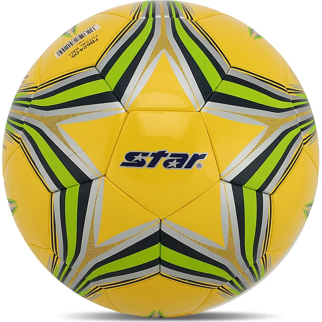 М'яч футзальний STAR FB624-05 №4 PU (Жовто-салатовий)