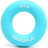 Кистьовий еспандер силіконовий POWERPLAY PP-4324 Hand Grip Ring Light 15 кг. Блакитний
