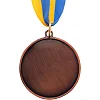 Заготовка медали спортивной с лентой SP-SPORT PLUCK C-4844 ø5см (Серебряный)