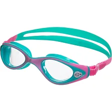 Очки для плавания юниорские MADWAVE AUTIMATIC JUNIOR FLAME M041104 (Розовый-голубой)