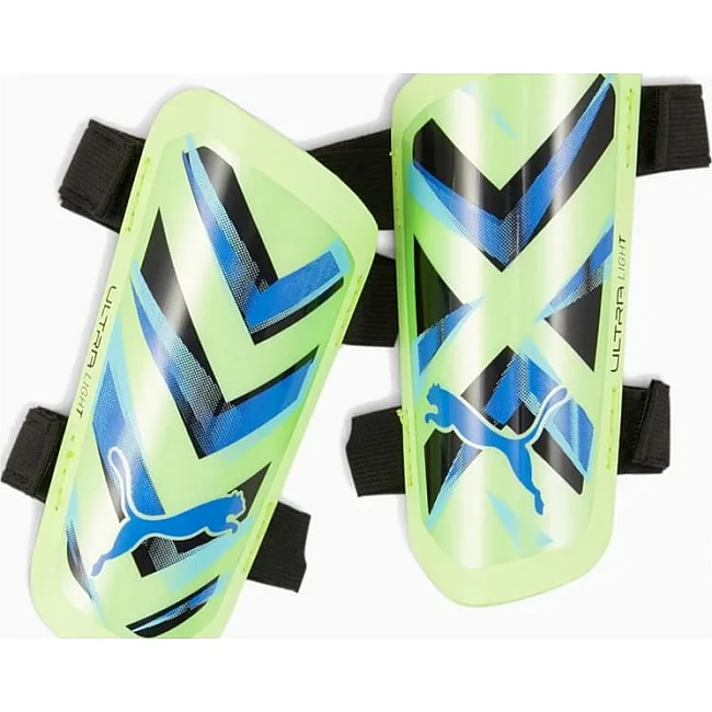 Щитки футбольні дитячі Puma ULTRA Light Strap зелений