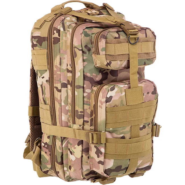 Штурмовой тактический рюкзак SP-SPORT ZK-5502 40x22x17см 15л (Камуфляж Multicam)