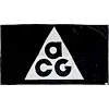 Полотенце Nike TOWEL ACG белое, черное 80x145 см