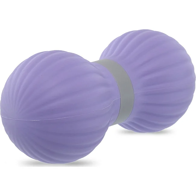 Мяч массажный двойной для МФР и самомассажа Duoball SP-PLANETA
 FI-9673 ø6,5см (Фиолетовый)