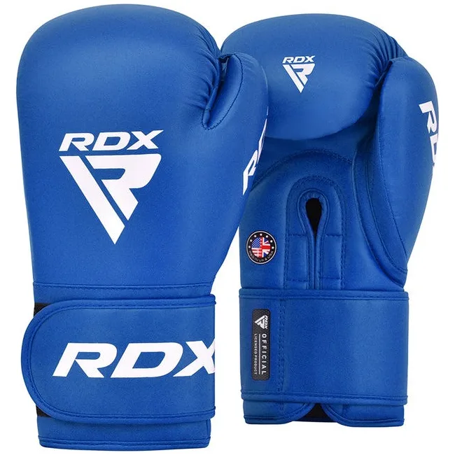 Боксерские перчатки RDX AS2 BLUE (капа в комплекте)