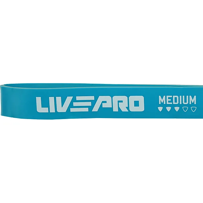 Резина петля для подтягиваний LiveUp SUPER BAND LP8410-M 16-39кг (Синий)