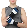 Перчатки для фитнеса и тяжелой атлетики TAPOUT SB168507 (Черный-синий)