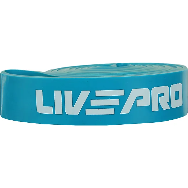 Резина петля для подтягиваний LiveUp SUPER BAND LP8410-M 16-39кг (Синий)