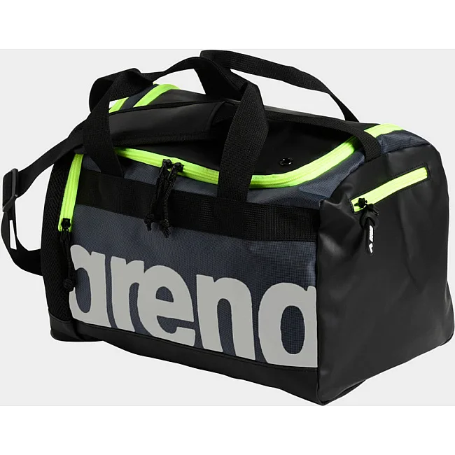 Спортивна сумка Arena SPIKY III DUFFLE 25L чорний, жовтий 50х18х25 см