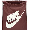 Рюкзак-мешок Nike NK HERITAGE DRAWSTRING 13L бордовый 33х43 см