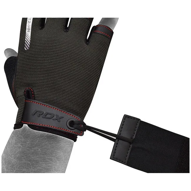 Перчатки для фитнеса RDX T2 Half Red