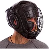 Шлем защитный для единоборств со съемной
 маской PU EVERLAST
 MA-0730 (Красный)