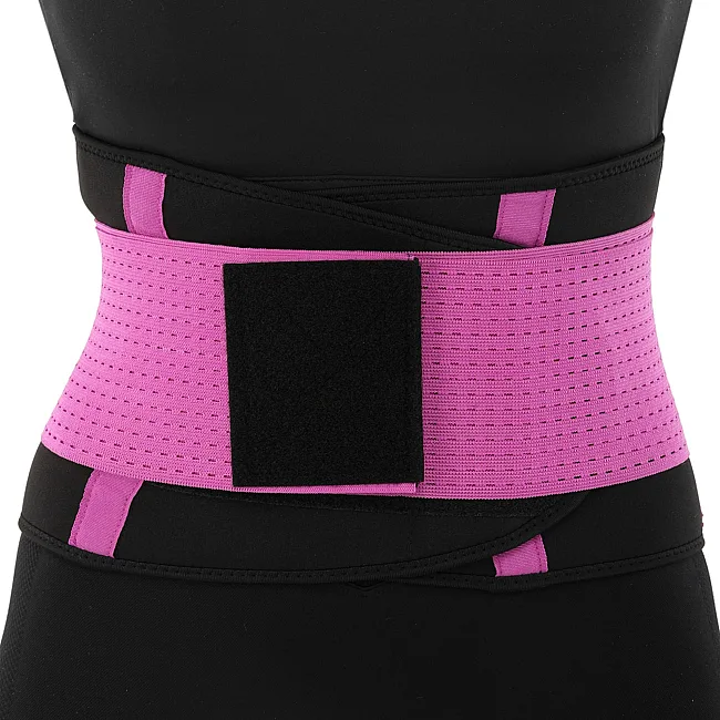 Пояс корсетный для спорта Экстрим Пауэр Белт (extreme power belt) Hot Shapers 6606-2 (Фиолетовый)