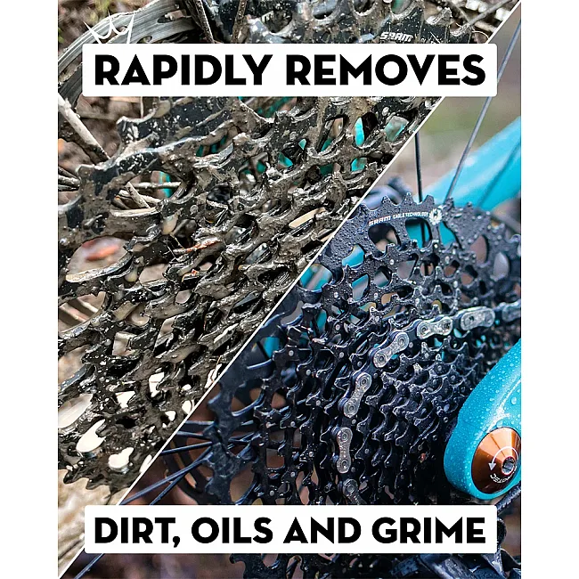 Дегризер для трансмиссии велосипеда Peaty's Foaming Drivetrain Degreaser, 1L