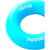 Кистьовий еспандер силіконовий POWERPLAY PP-4324 Hand Grip Ring Light 15 кг. Блакитний