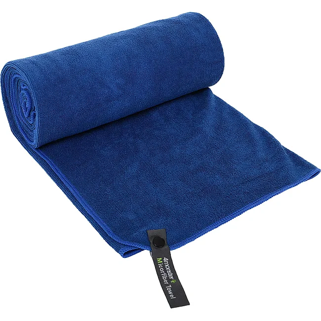 Распродажа! Спортивное полотенце из микрофибры в чехле TERRY TOWEL 4MONSTER T-EFT-150 см 75х150 см (Синий)