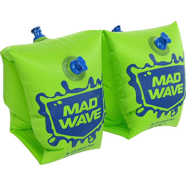 Нарукавники для плавания детские надувные 2шт MADWAVE

 M075603 2-12 лет (Зеленый)