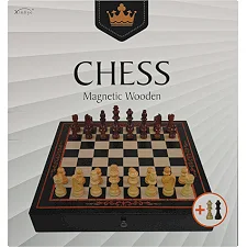 Шахматы деревянные на магнитах Xinliye W3301M 24см x 24 х 2см