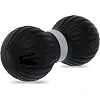 М'яч масажний подвійний для МФР та самомасажу Duoball SP-PLANETA FI-9673 ø6,5см (Чорний)