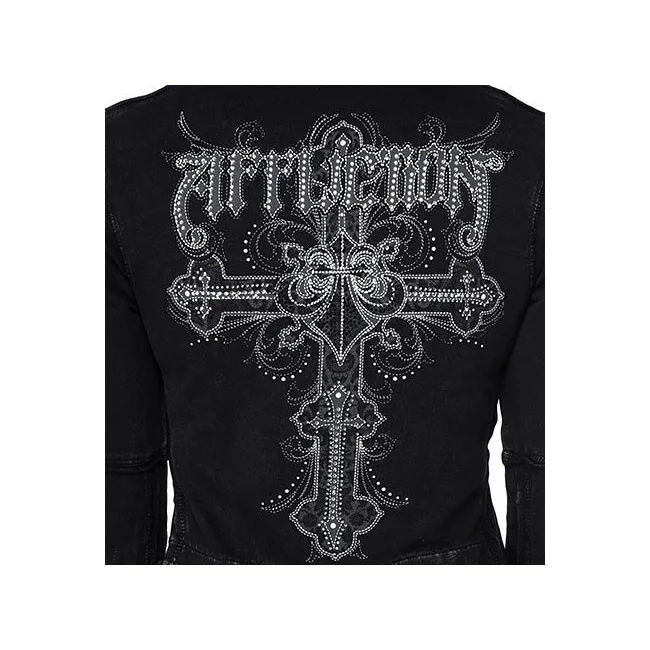 Толстовка женская с капюшоном AFFLICTION Sacrament
