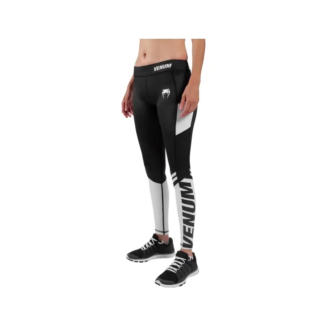 Жіночі штани Venum Power 2.0 Leggings Black White