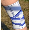 Наколенник-бандаж POWER SYSTEM PS-6008 Pro Blue/White (1шт)
