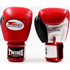 Перчатки для бокса TWINS BGVLA2-3T White Red Black