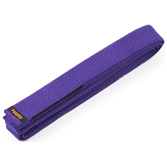 Пояс для кимоно MANTO LABEL BJJ Belt Purple
