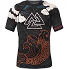 Рашгард з коротким рукавом PERESVIT Koi Blue Orange Red