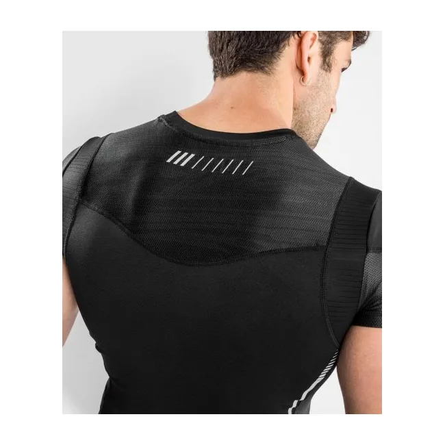 Рашгард VENUM tempest 2.0 Short Sleeves Black Grey