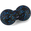 Масажний м'яч подвійний PowerPlay PP-4353 Epp foam peanut ball (d12*24cm.) Чорно/Синій