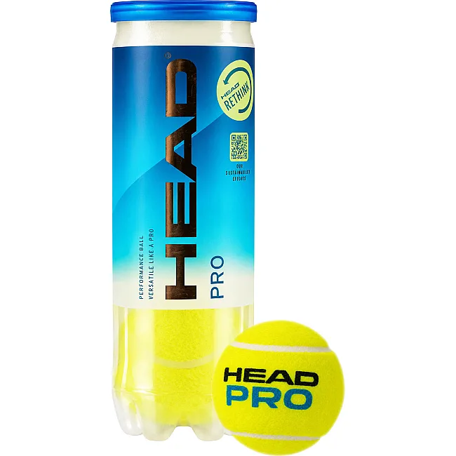 Мячи для большого тенниса HEAD Pro 571603 (Салатовый)