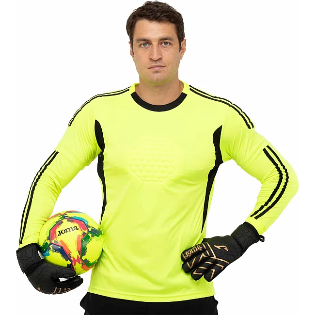 Воротарські рукавички професійні JOMA GK PRO 401945-122 (Чорний-золотий)
