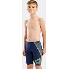 Плавки для мальчиков Arena DESIGN SWIM JAMMER темно-синий, желтый (для детей)