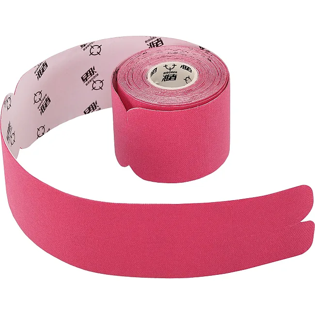 Кинезио тейп преднарезанный для лица и тела Kinesio tape RIGORER Z320131501 (Черный)